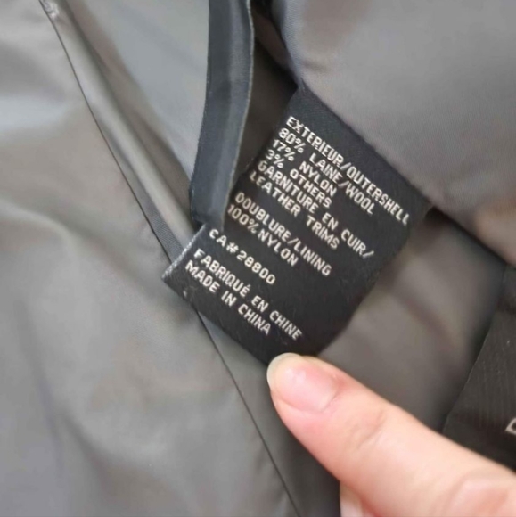 Rudsak - Mens L Wool and Leather Jacket Winter - Picture 2 of 4